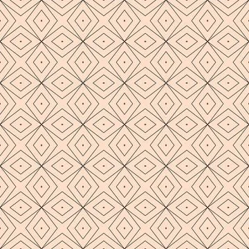 Seamless vector pattern. Modern stylish texture. Abstract geometric backgroun Stock Illustration