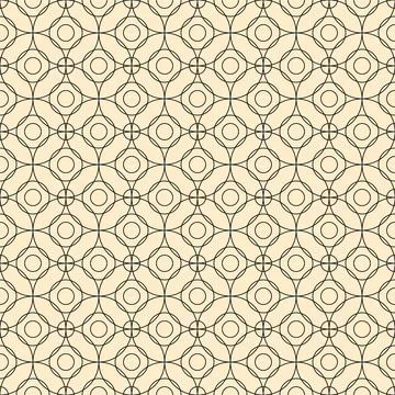 Seamless vector pattern. Modern stylish texture. Abstract geometric backgroun Stock Illustration