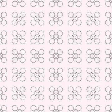 Seamless vector pattern. Modern stylish texture. Abstract geometric backgroun Stock Illustration