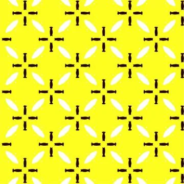 Seamless vector pattern in ornamental style. Geometric desing texture for gif Illustrazione stock