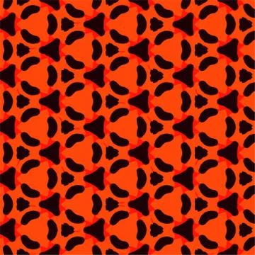 Seamless vector pattern in ornamental style. Geometric desing texture for gif Illustrazione stock