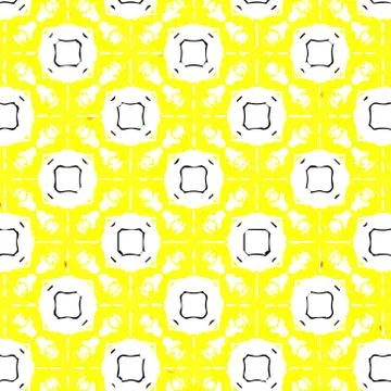 Seamless vector pattern in ornamental style. Geometric desing texture for gif Stock Illustration
