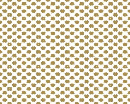 Seamless vector pattern in ornamental style. Geometric desing texture for wal Illustrazione stock