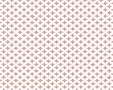Seamless vector pattern in ornamental style. Geometric desing texture for wal Stock Illustration
