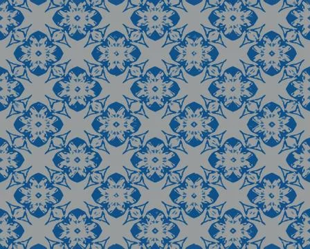 Seamless vector pattern in ornamental style. Geometric desing texture for gre Stock Illustration