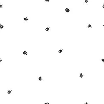 Seamless vector pattern in ornamental style. Geometric desing texture for wal Stock Illustration