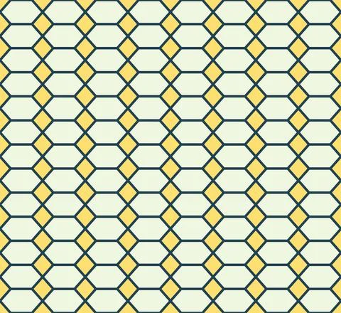 Seamless vector pattern in ornamental style. Stock Illustration