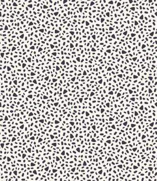Seamless vector pattern overlay. Tiny hand drawn irregular speckles shapes Stock Illustration