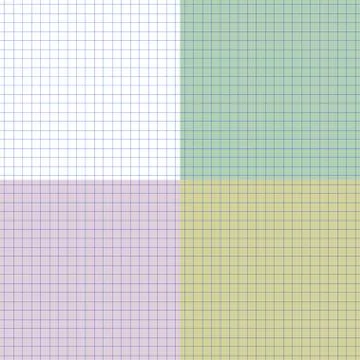 Seamless vector pattern sheet of exercise book in a cell. 스톡 일러스트