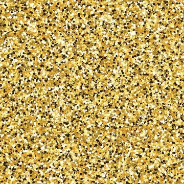 Seamless vector pattern, shiny golden glitter. Great for textile, wrapping Stock Illustration