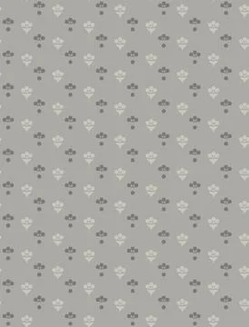 Seamless vector pattern of small circles in dark gray and beige colors. Illustrazione stock