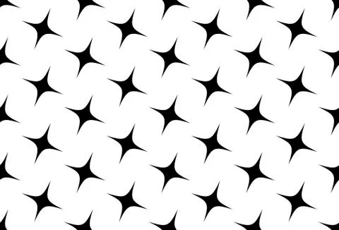 Seamless vector pattern of stars. Abstract background with stars Stock Illustration
