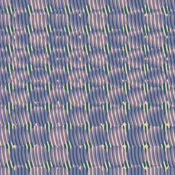 Seamless vector pattern with striped circles Illustrazione stock