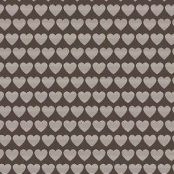 Seamless vector pattern of striped hearts Stock Illustration