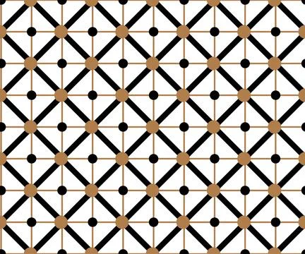 Seamless vector pattern with stripes, lines. Abstract geometric reticulate 스톡 일러스트