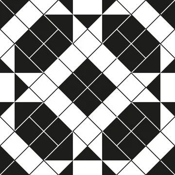 Seamless vector pattern with stripes, lines tile. Abstract geometric reticulate Stock Illustration
