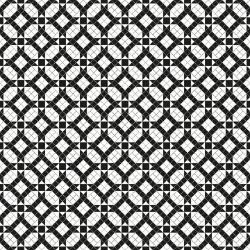Seamless vector pattern with stripes, lines tile. Abstract geometric reticulate Stock Illustration