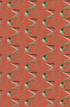 Seamless vector pattern for textiles, websites with round and fancy Shapes. 库存插图