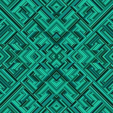 Seamless vector pattern. Tile herringbone geometric pattern . Emerald green 스톡 일러스트