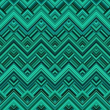 Seamless vector pattern. Tile herringbone geometric pattern . Emerald green イラスト素材