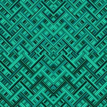 Seamless vector pattern. Tile herringbone geometric pattern . Emerald green.. Stock Illustration