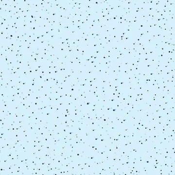 Seamless vector pattern tossed blue dots, textile, texture, packaging, scrapbook Illustrazione stock