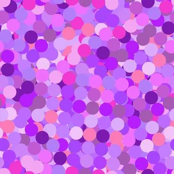 Seamless vector Pink dots pattern Stockillustratie