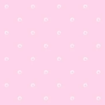 Seamless vector pink ring pattern Stock Illustration