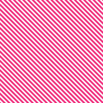Seamless Vector Pink White Diagonal Strips Pattern Background Illustrazione stock