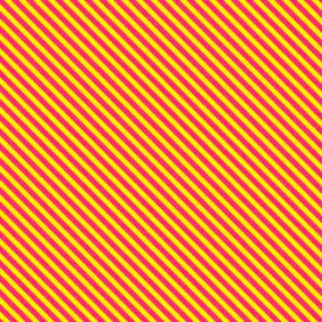 Seamless Vector Pink Yellow Diagonal Strips Pattern Background Stock Illustration