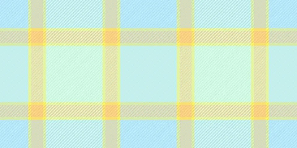 A seamless vector plaid pattern featuring a soft pastel color palette of sky  Stockillustratie
