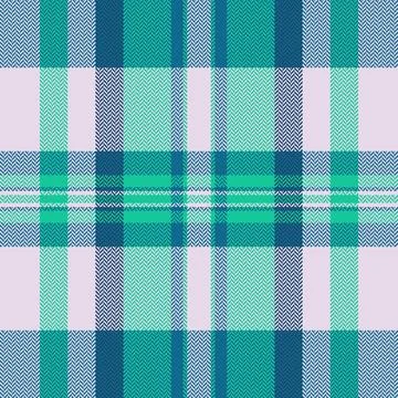 A seamless vector plaid pattern featuring a stylish herringbone weave. This v 库存插图