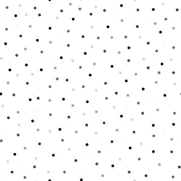 Seamless vector polka dot pattern Illustrazione stock