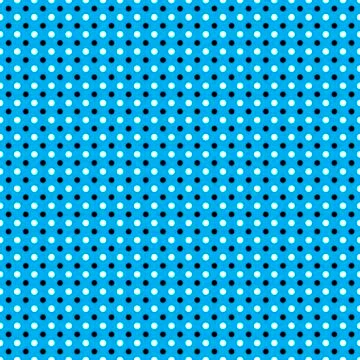 Seamless vector polka dots for pattern background, texture, web &amp; print. Stock Illustration