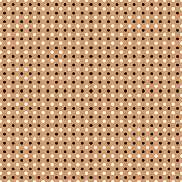 Seamless vector polka dots for pattern background, texture, web &amp; print. Stock Illustration