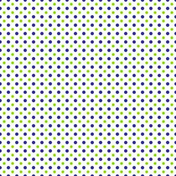 Seamless vector polka dots for pattern background, texture, web &amp; print. Stock Illustration