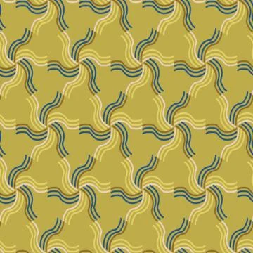 Seamless vector scribble line trellis texture pattern. Hand drawn modern doodle Stock Illustration