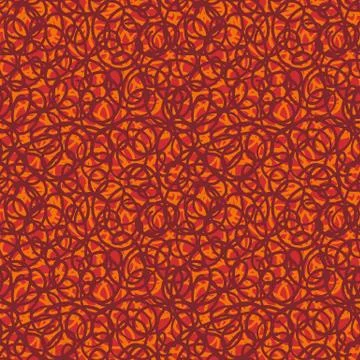 Seamless vector scribble texture pattern. Hand drawn modern doodle style Illustrazione stock