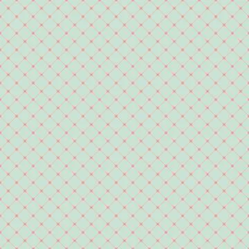 Seamless vector simple vintage pattern with rounded squares Illustrazione stock