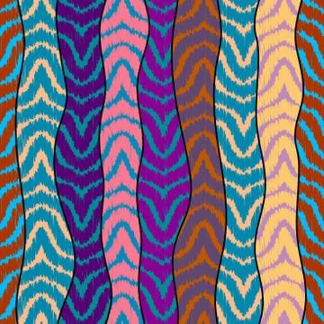 Seamless vector square pattern. Abstract color background. イラスト素材