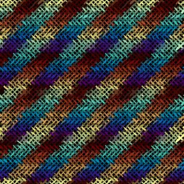 Seamless vector square pattern. Abstract color background. Illustrazione stock