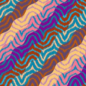 Seamless vector square pattern. Abstract color background. イラスト素材