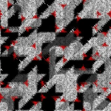 Seamless vector square pattern. Abstract color background. イラスト素材