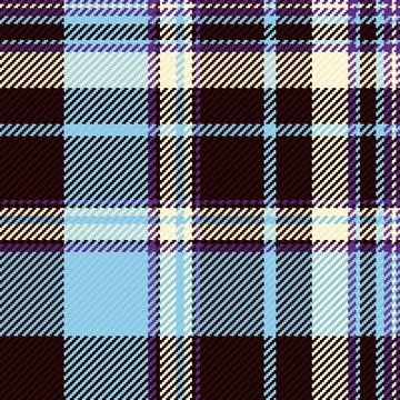 A seamless vector tartan pattern featuring a classic plaid design in dark pur Stock Illustration