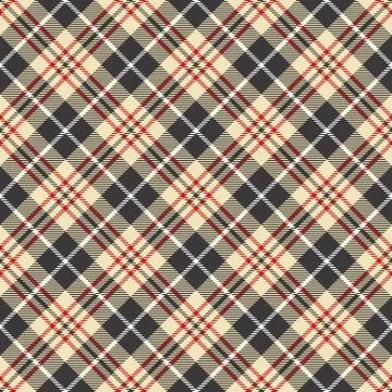 Seamless vector tartan pattern Stock Illustration