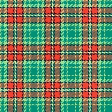 Seamless vector tartan pattern Stock Illustration