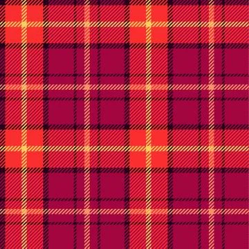 Seamless vector tartan pattern Stock Illustration