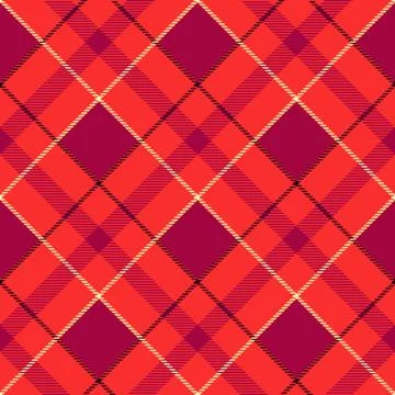 Seamless vector tartan pattern illustration Stock Illustration