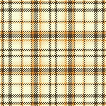 This seamless vector tartan plaid pattern features a warm autumnal palette of Stockillustratie