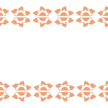 Seamless Vector template design greeting cards, poster, invitation, fabric an Stock Illustration